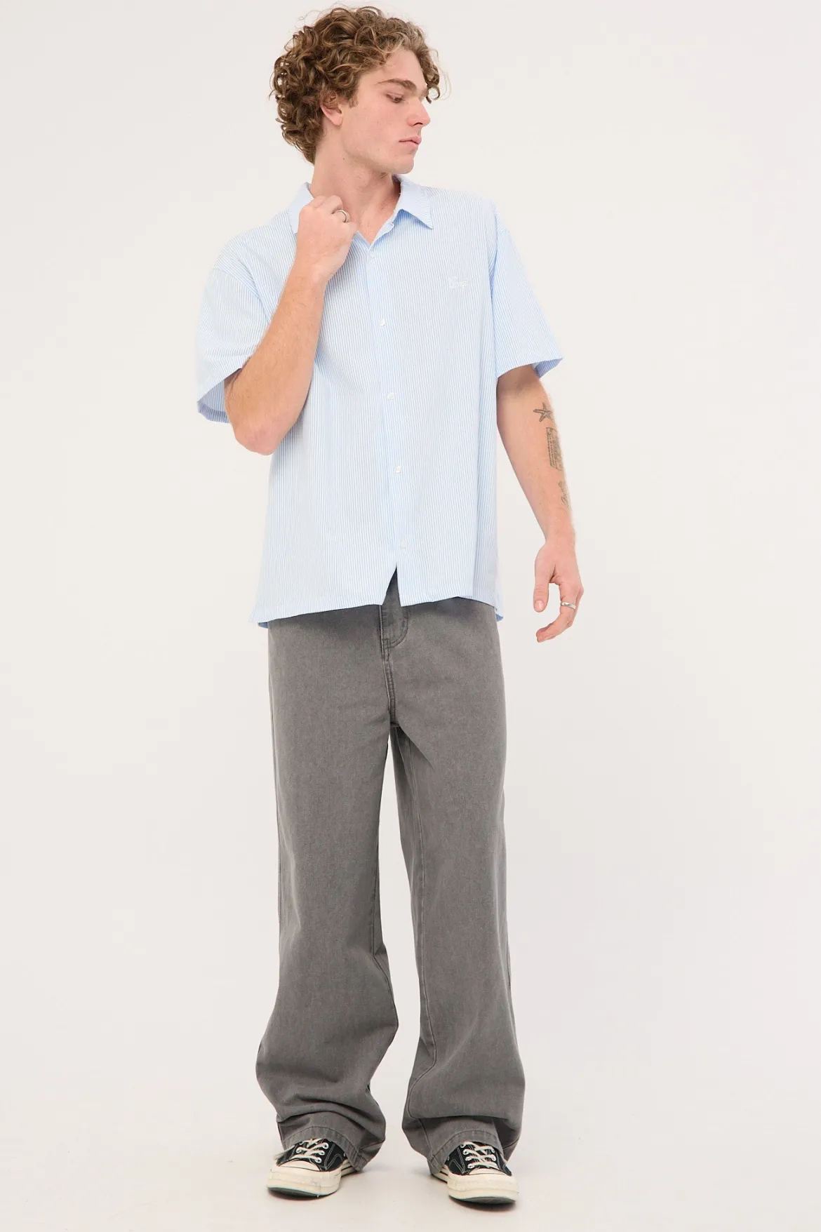 Baggy Bull Denim 91 Pant Fog