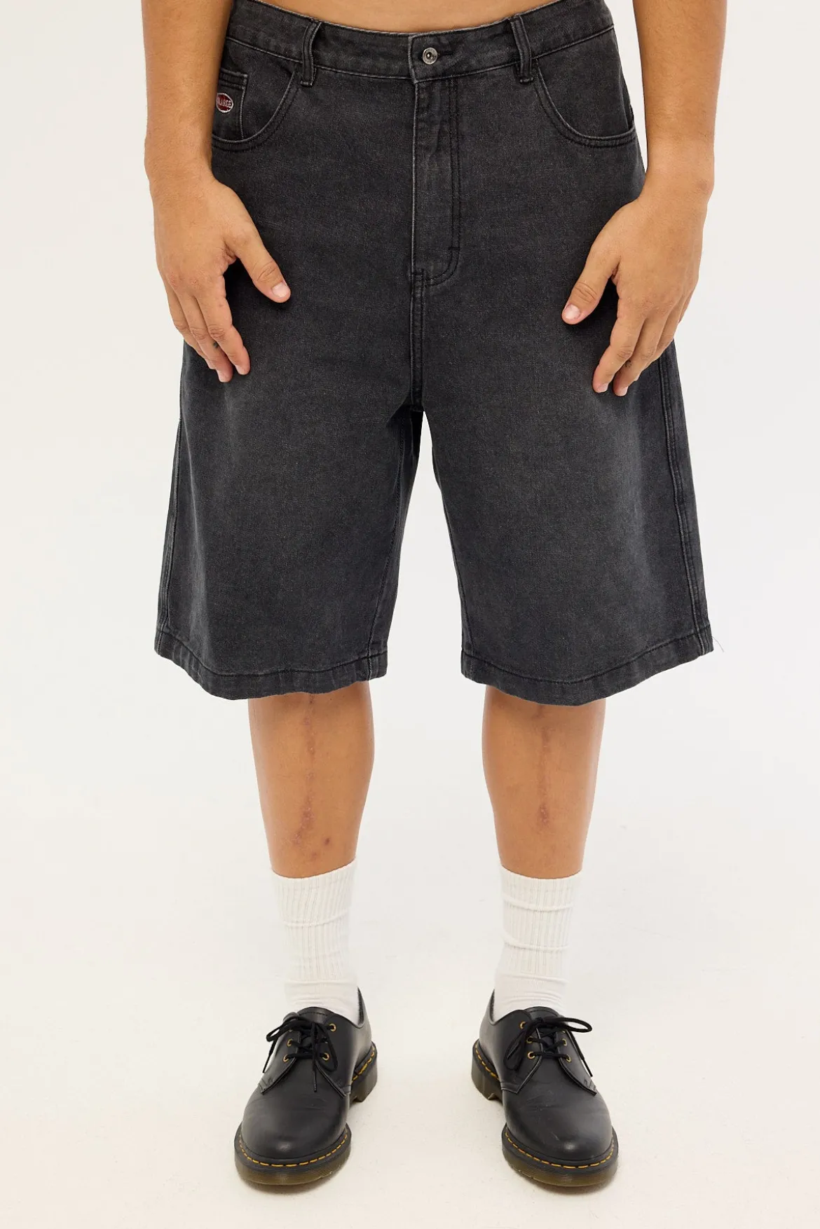 Baggy Bull Denim 91 Short Faded Black