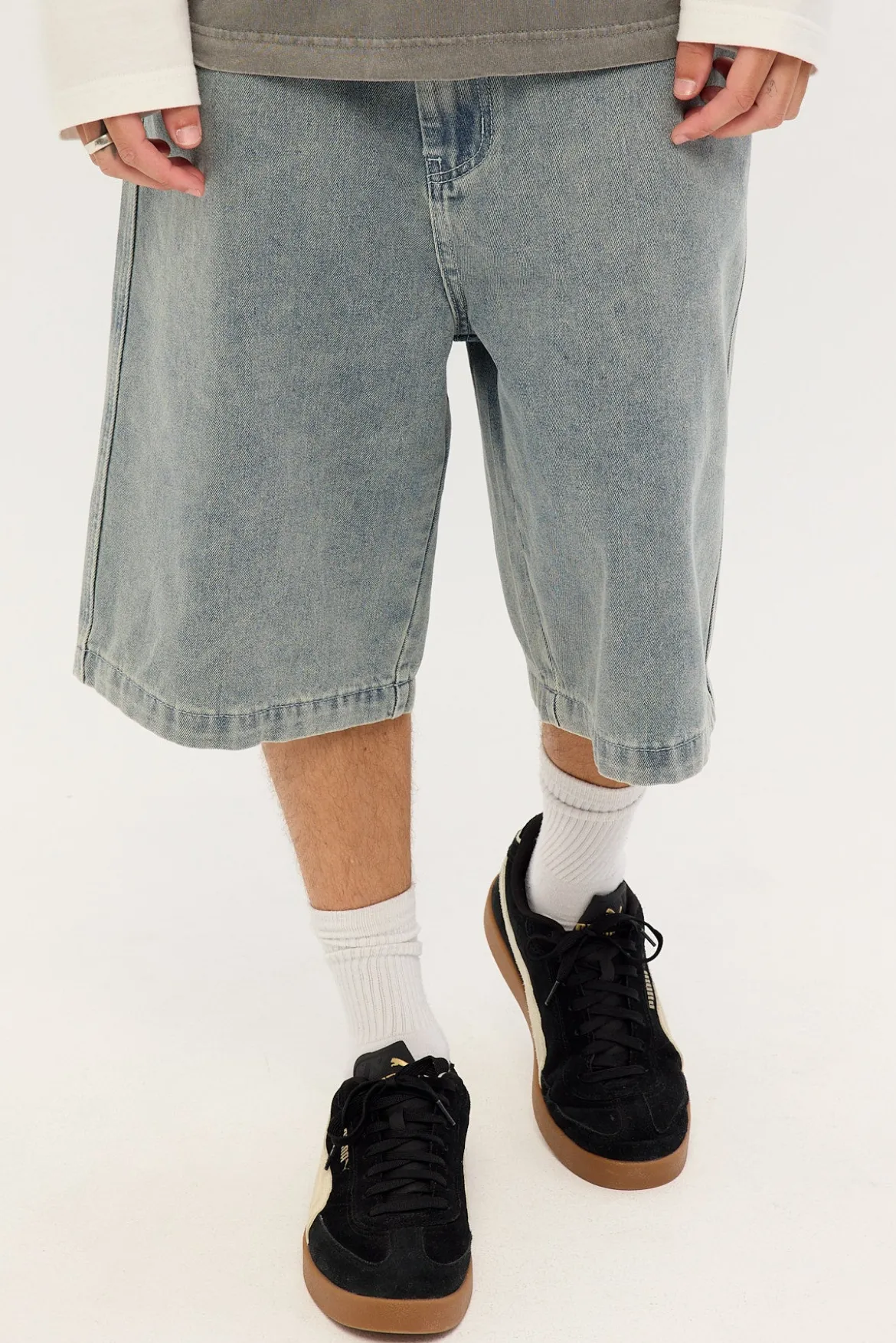 Baggy Bull Denim 91 Short Vintage Blue Pink