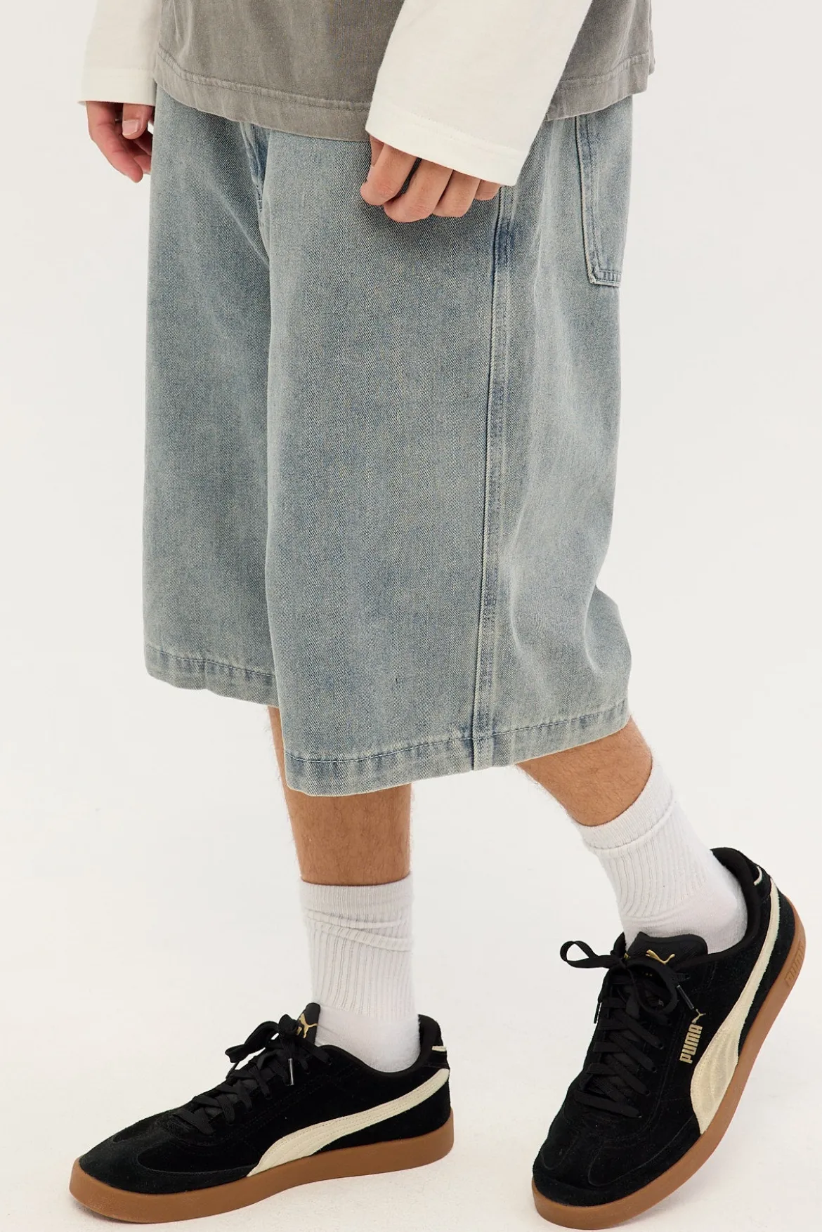 Baggy Bull Denim 91 Short Vintage Blue Pink