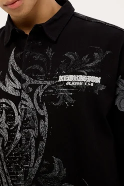 Banish Oversize Shirt Black