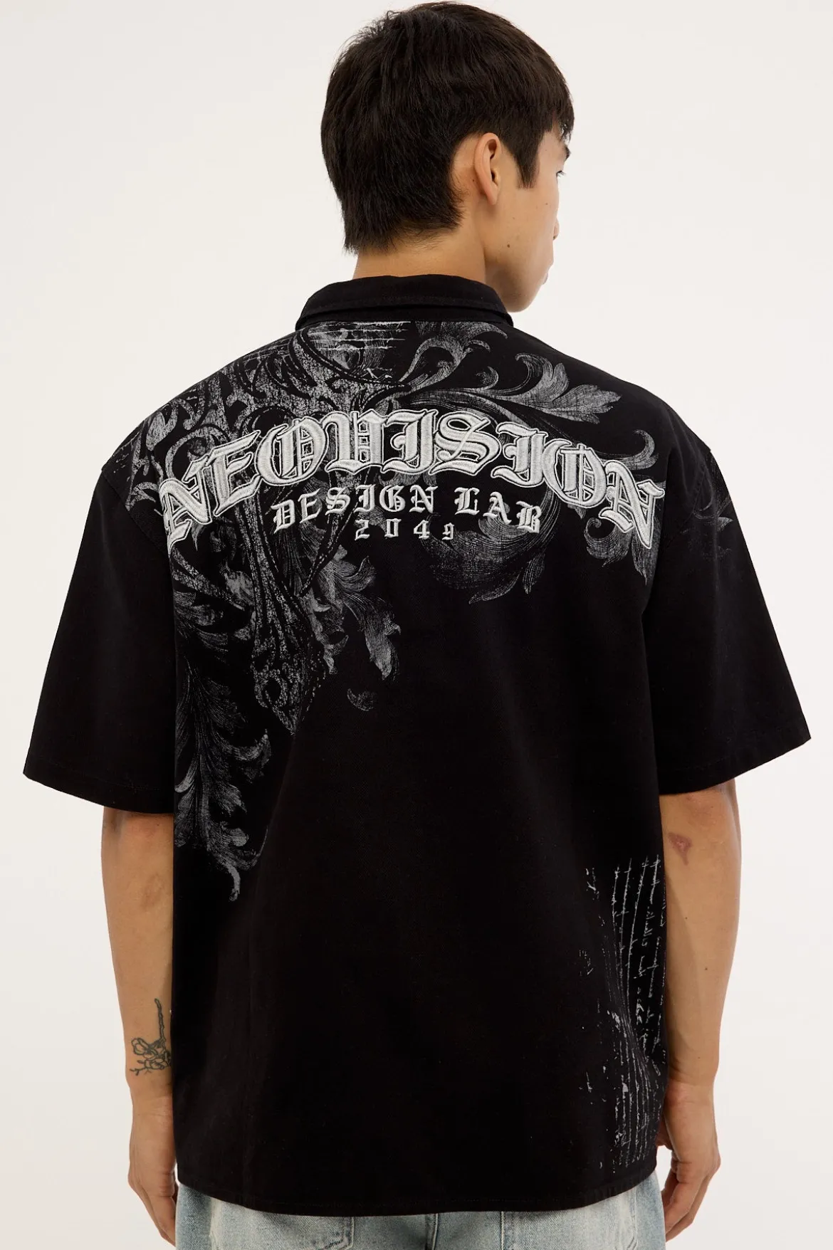 Banish Oversize Shirt Black