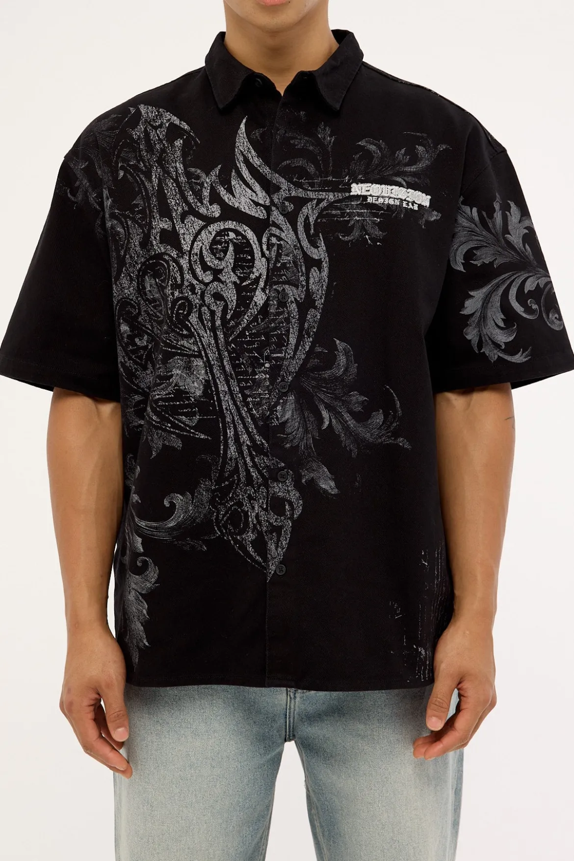 Banish Oversize Shirt Black