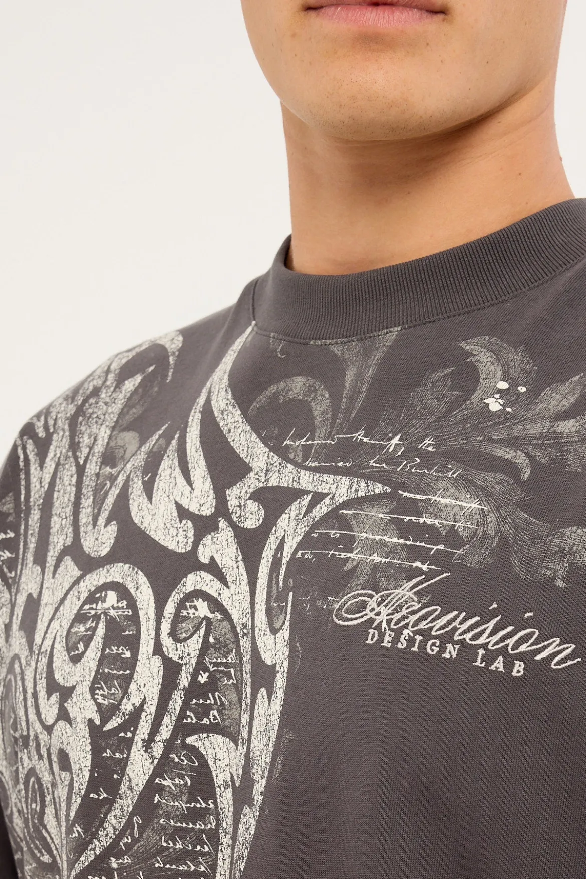 Banish Street Super Heavy Tee Ash Black