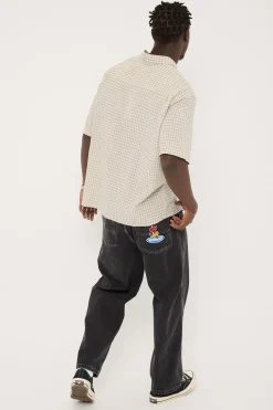 Be Cool Big Lounger Jean Black Rinse