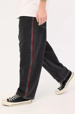 Be Cool Piped Big Dawg Jean Used Black