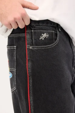 Be Cool Piped Big Dawg Jean Used Black