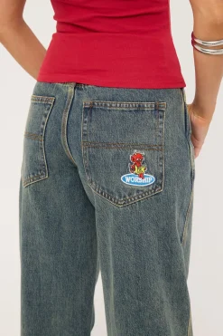 Be Cool Sloucher Jean Blue Haze