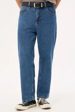 Behind It All Big Slacker Denim Jean Rinsed Blues