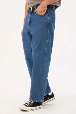 Behind It All Big Slacker Denim Jean Rinsed Blues