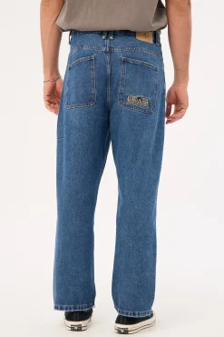 Behind It All Big Slacker Denim Jean Rinsed Blues