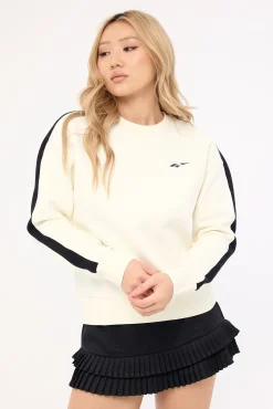 Bella Oversized Crew Neck Sweater Chalk