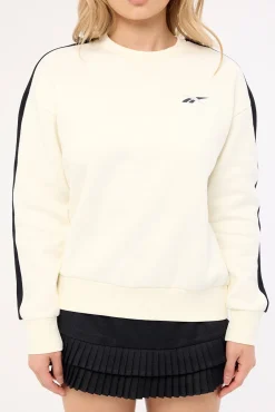 Bella Oversized Crew Neck Sweater Chalk