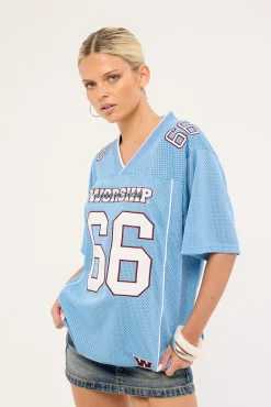 Belter Football Jersey Blue