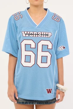 Belter Football Jersey Blue