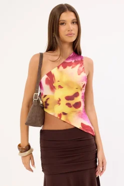 Besos Bloom One Shoulder Top Bloom