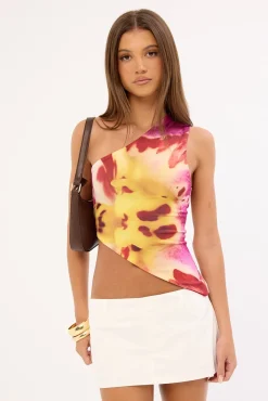 Besos Bloom One Shoulder Top Bloom