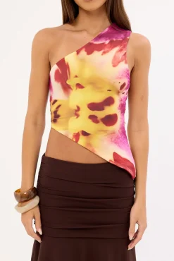 Besos Bloom One Shoulder Top Bloom