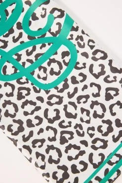 Best Interest Bandana Head Scarf Cream Leopard