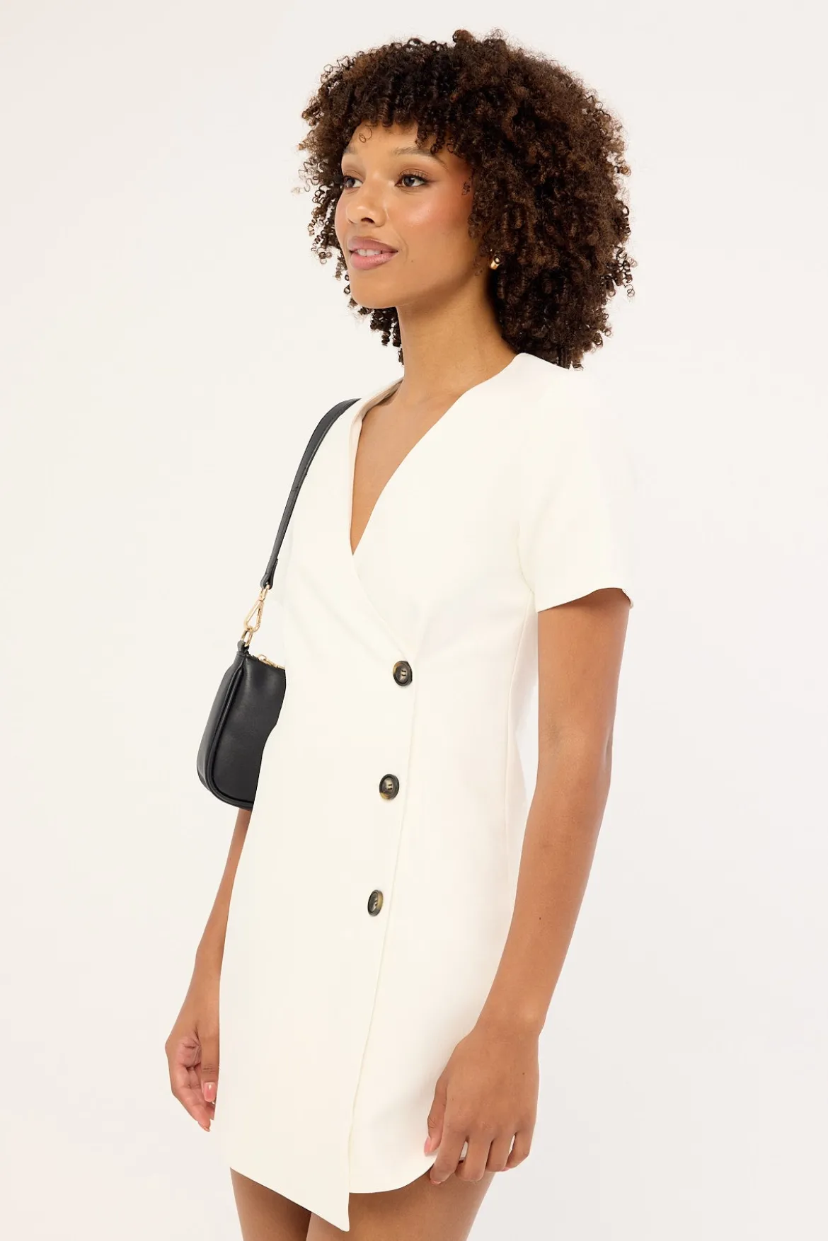 Beth Mini Dress Off White