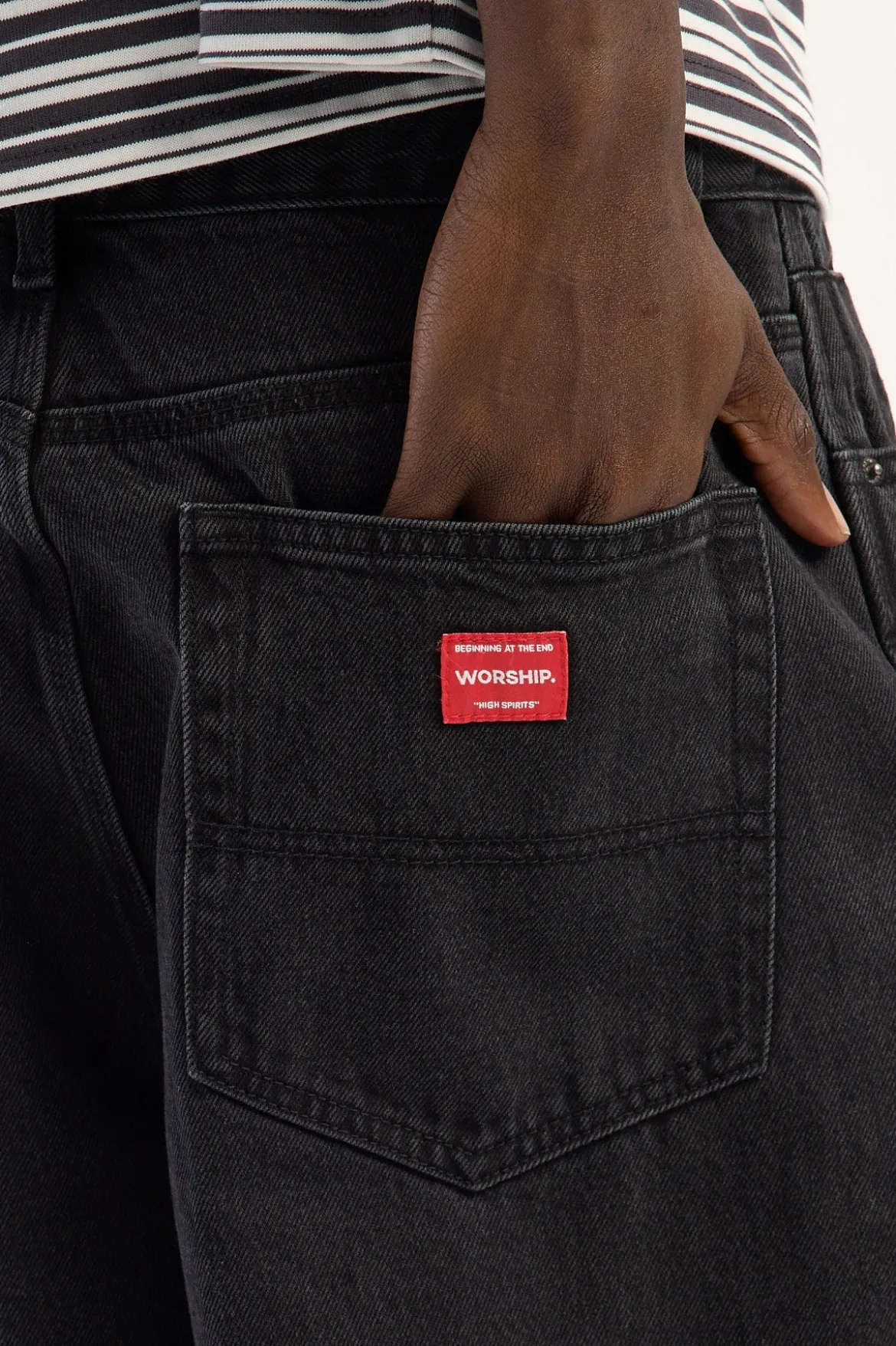 Big Dawg Baggy Jean Washed Black