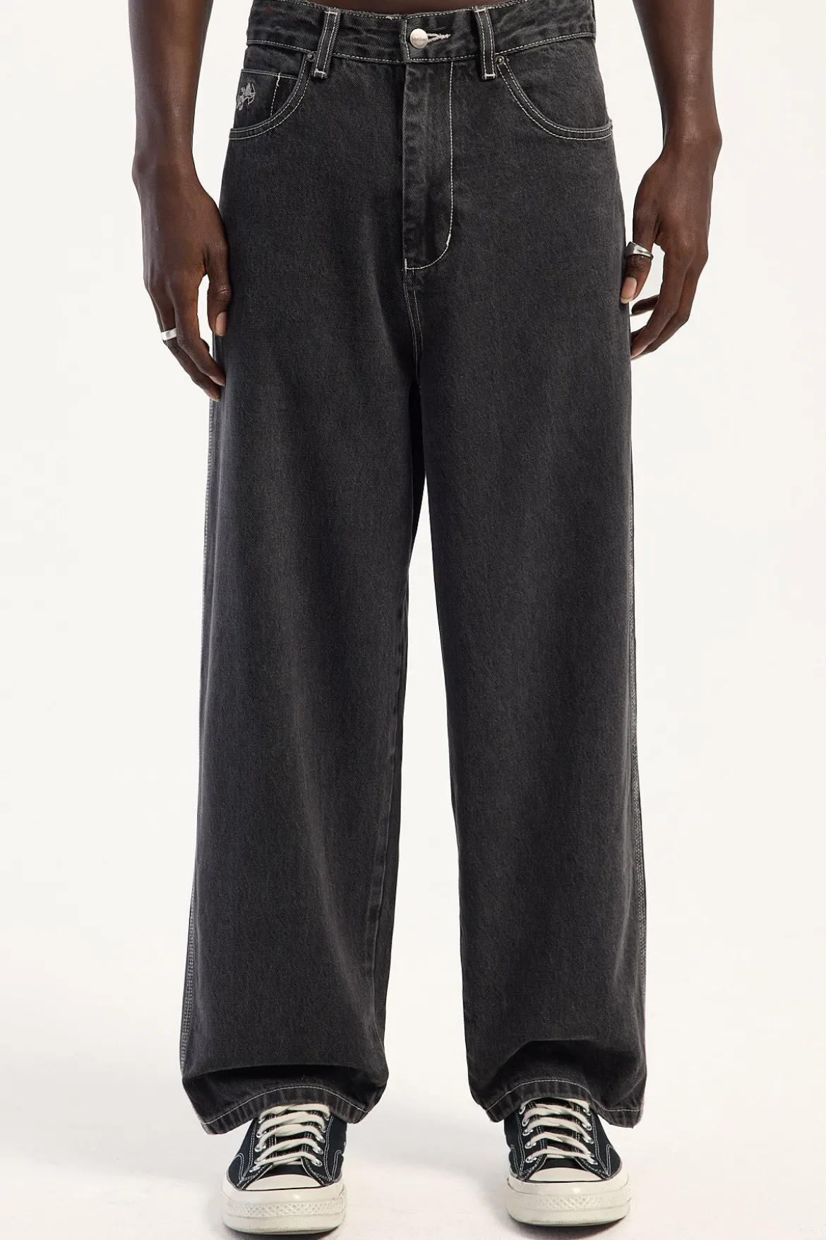 Big Dawgs Baggy Jean Used Black Denim