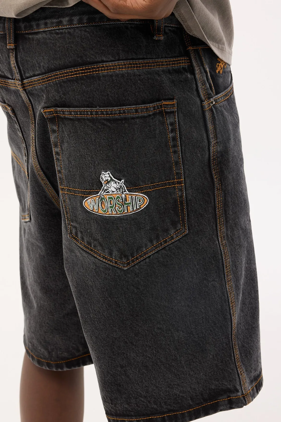 Big Dawgs Jean Short Black Rinse