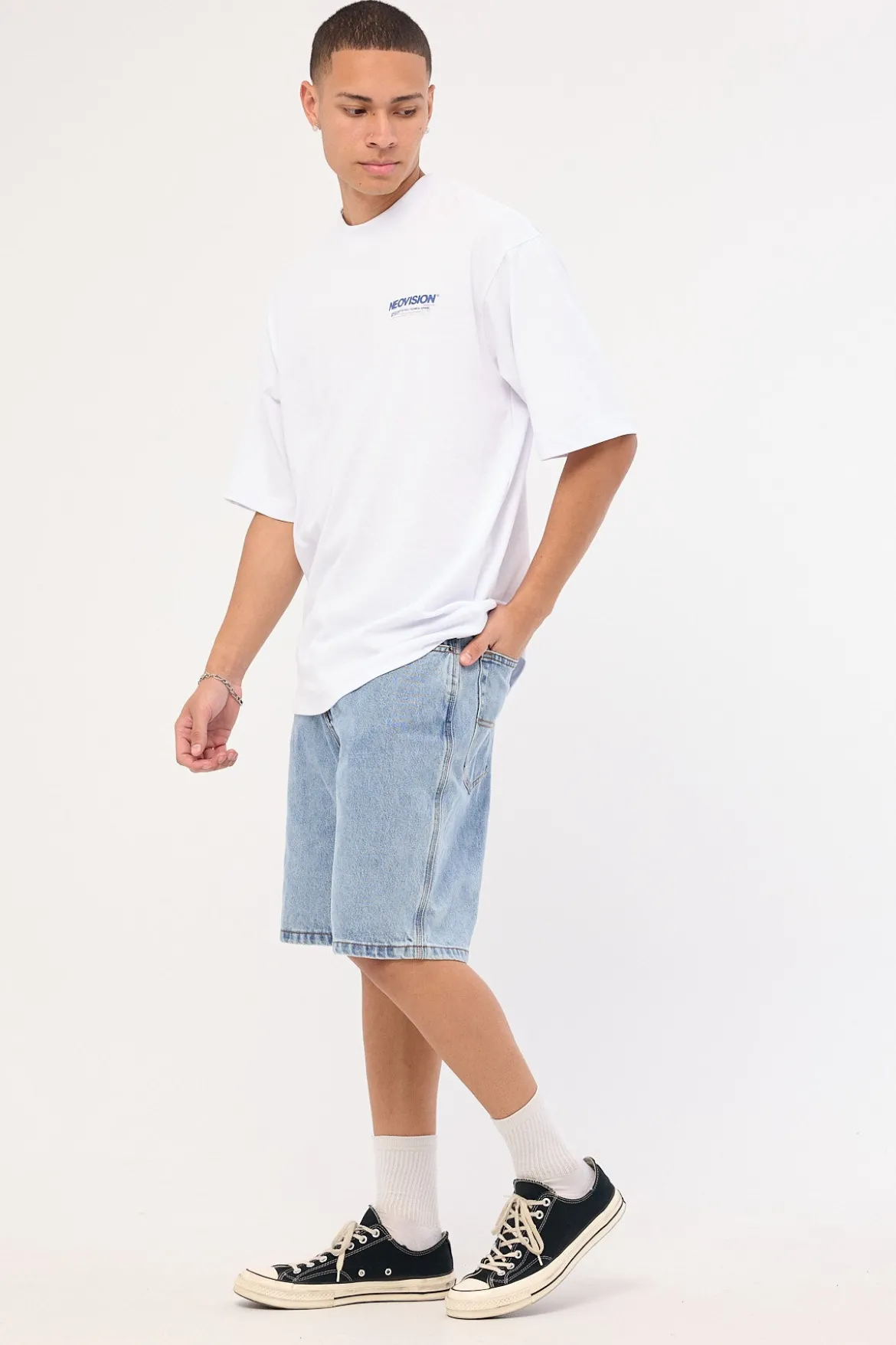 Big Dawgs Jean Short Raged Blue