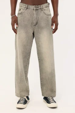 Big Lounger Baggy Jean Dirty Grey