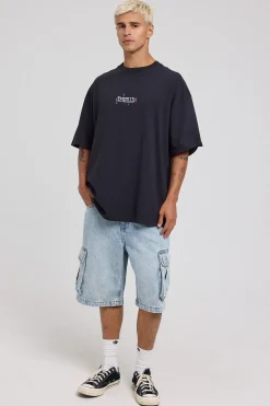 Big Slacker Cargo Short Tainted Blue