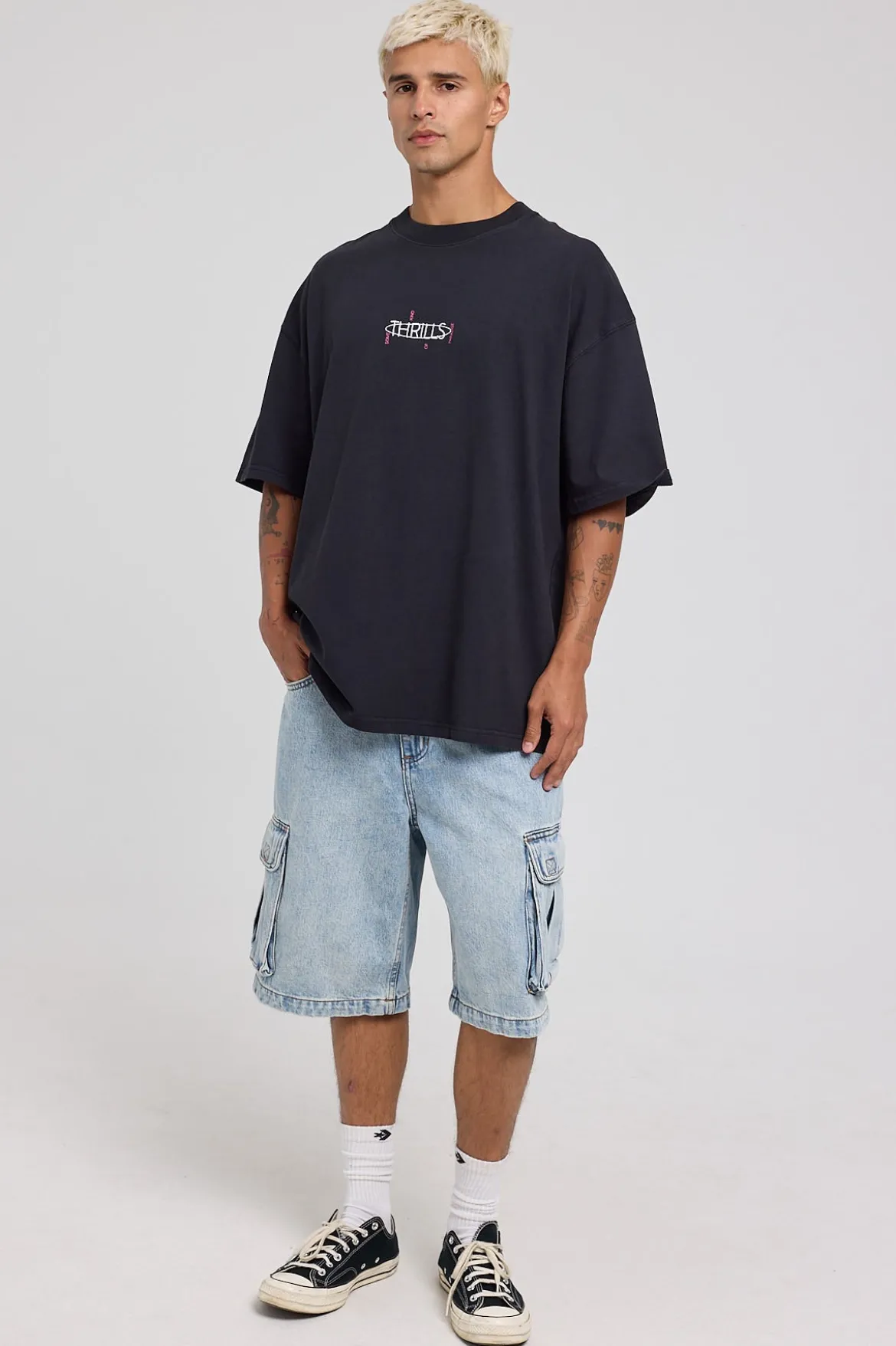 Big Slacker Cargo Short Tainted Blue