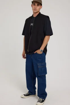 Big Slacker Denim Cargo Union Blue