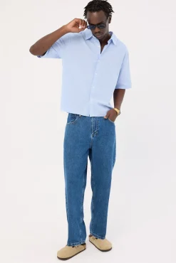 Big Slacker Denim Jean Vintage Rinse Blue