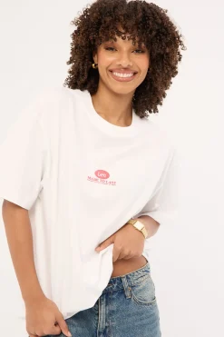 Billboard Baggy Tee Optic White