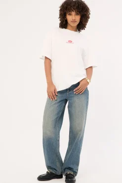 Billboard Baggy Tee Optic White