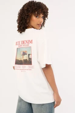 Billboard Baggy Tee Optic White