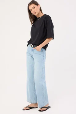 Billie Low Baggie Jean Ash Blue