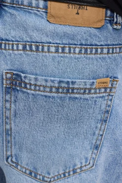 Billie Low Denim Short Tainted Blue