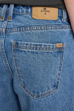 Billie Low Jean Drill Blue