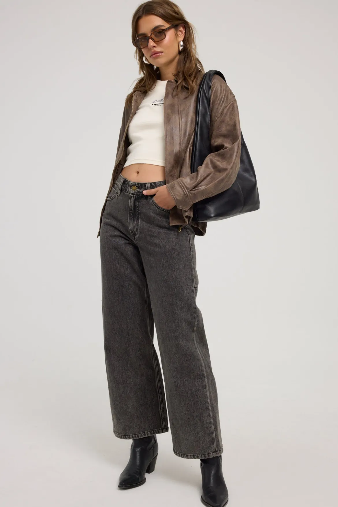 Billie Low Jean Light Canteen Black