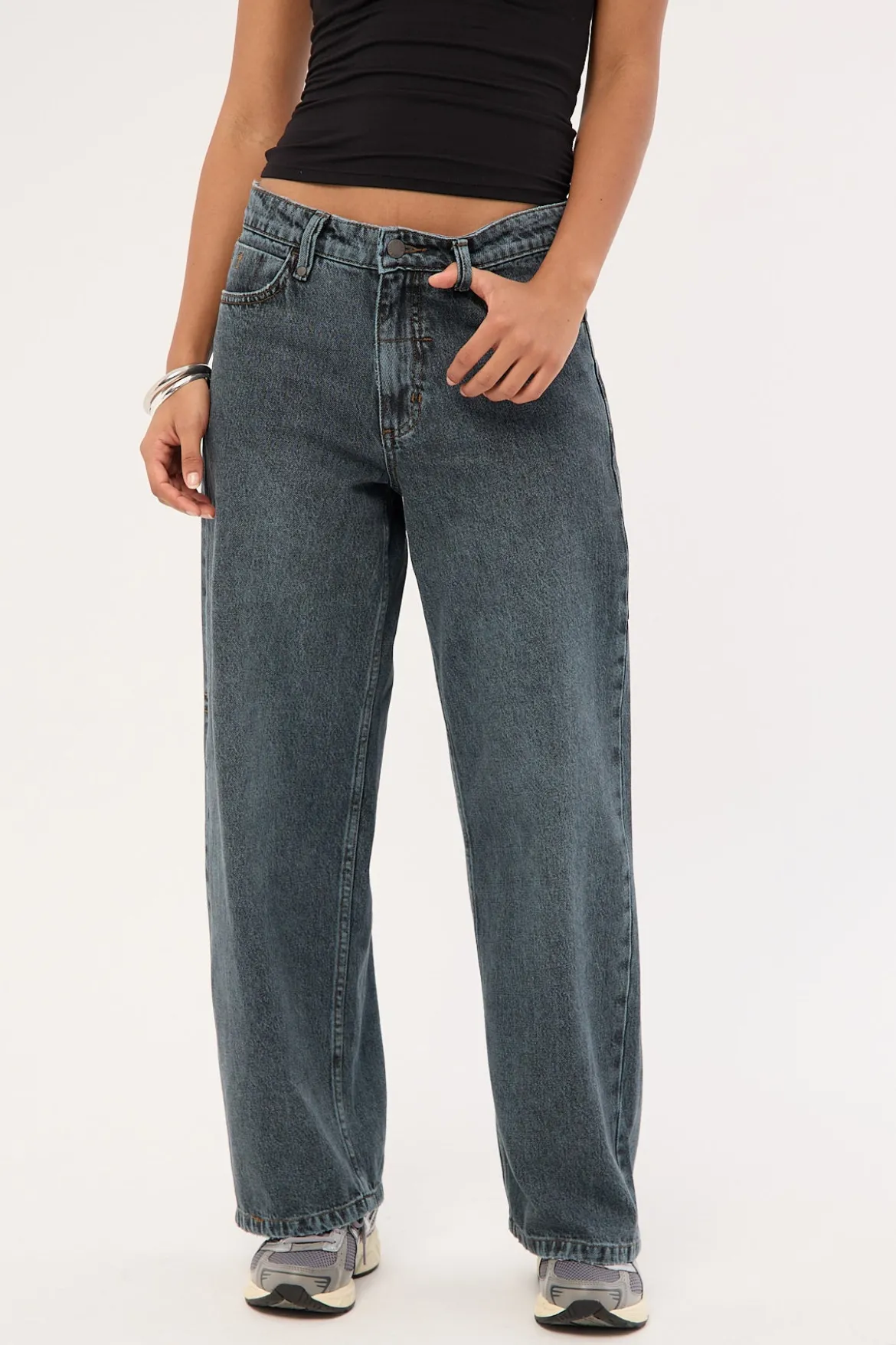 Billie Low Jean Metal Blue