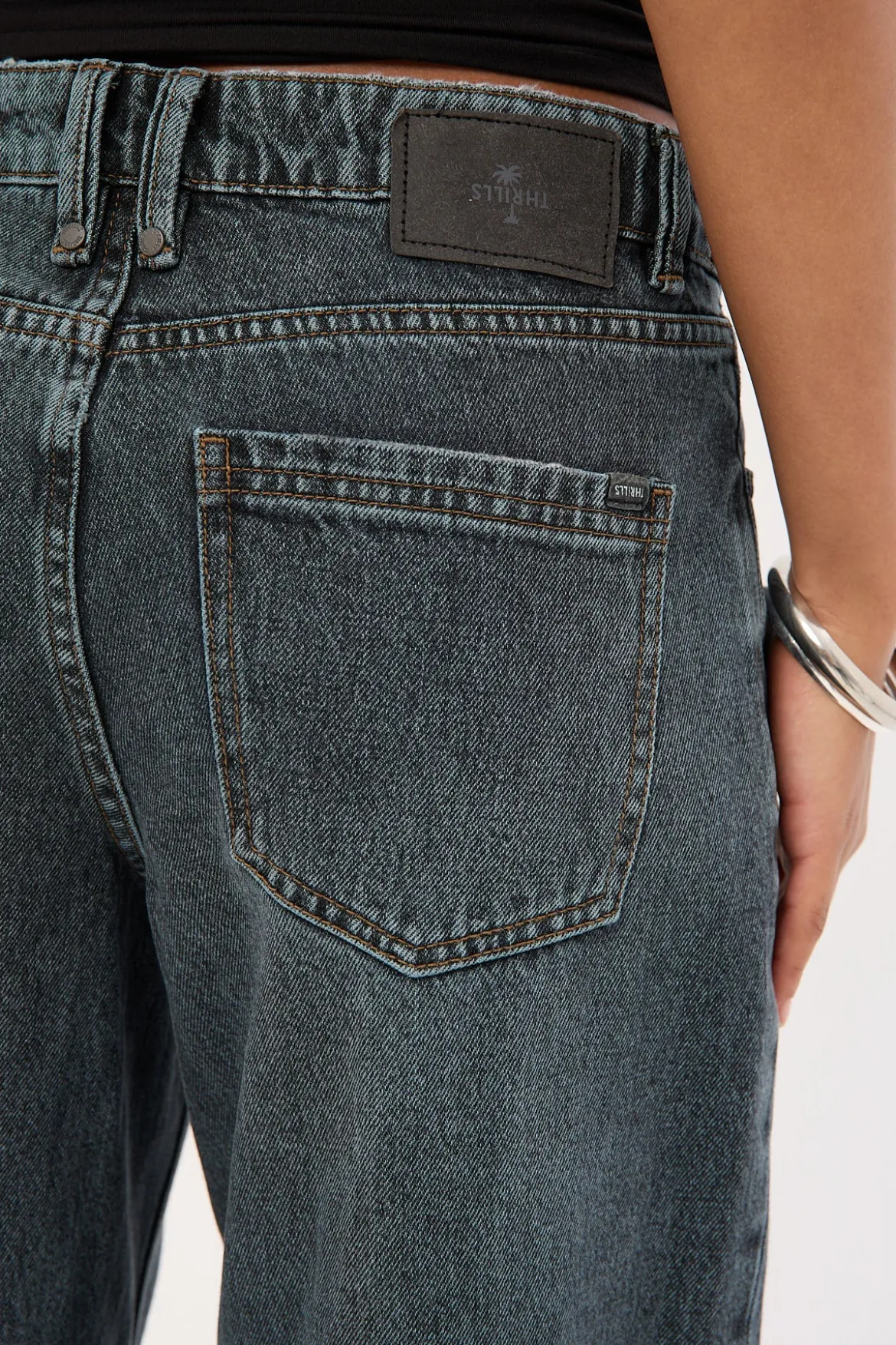 Billie Low Jean Metal Blue