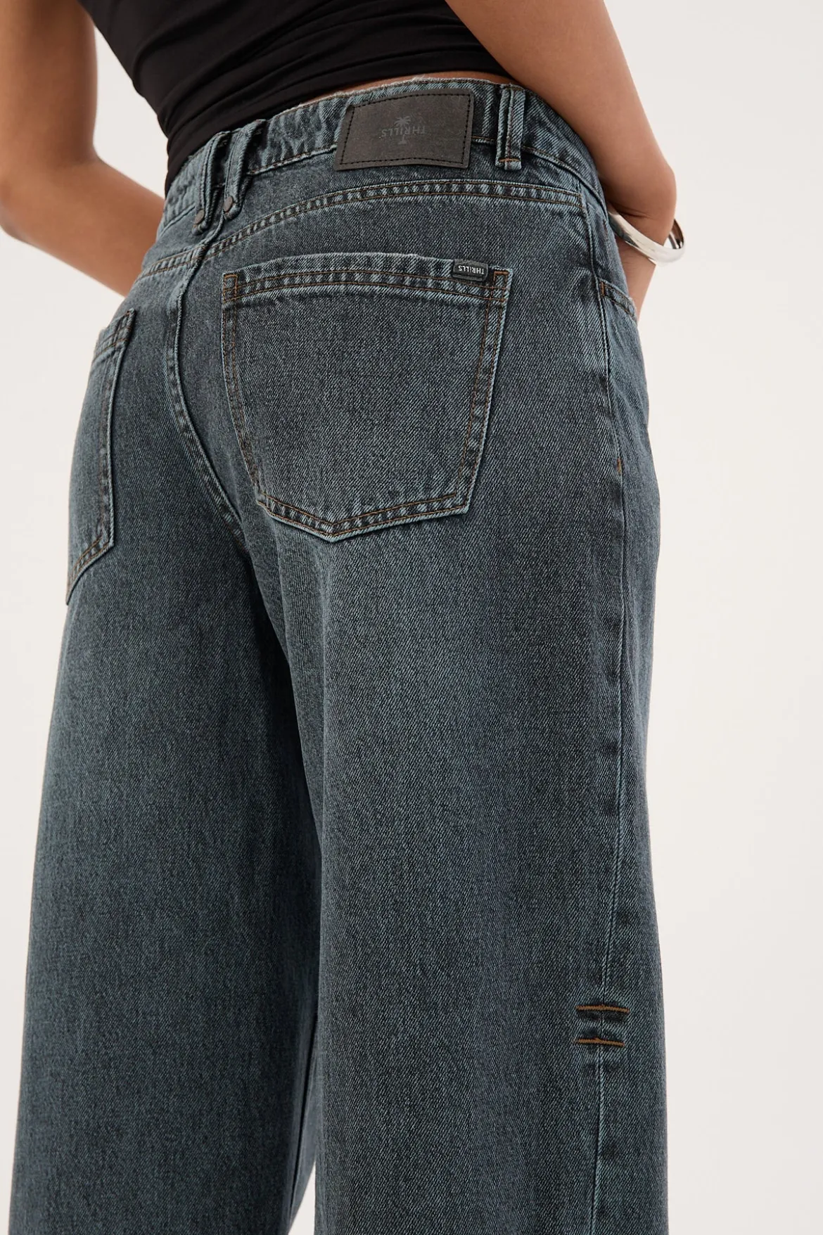 Billie Low Jean Metal Blue