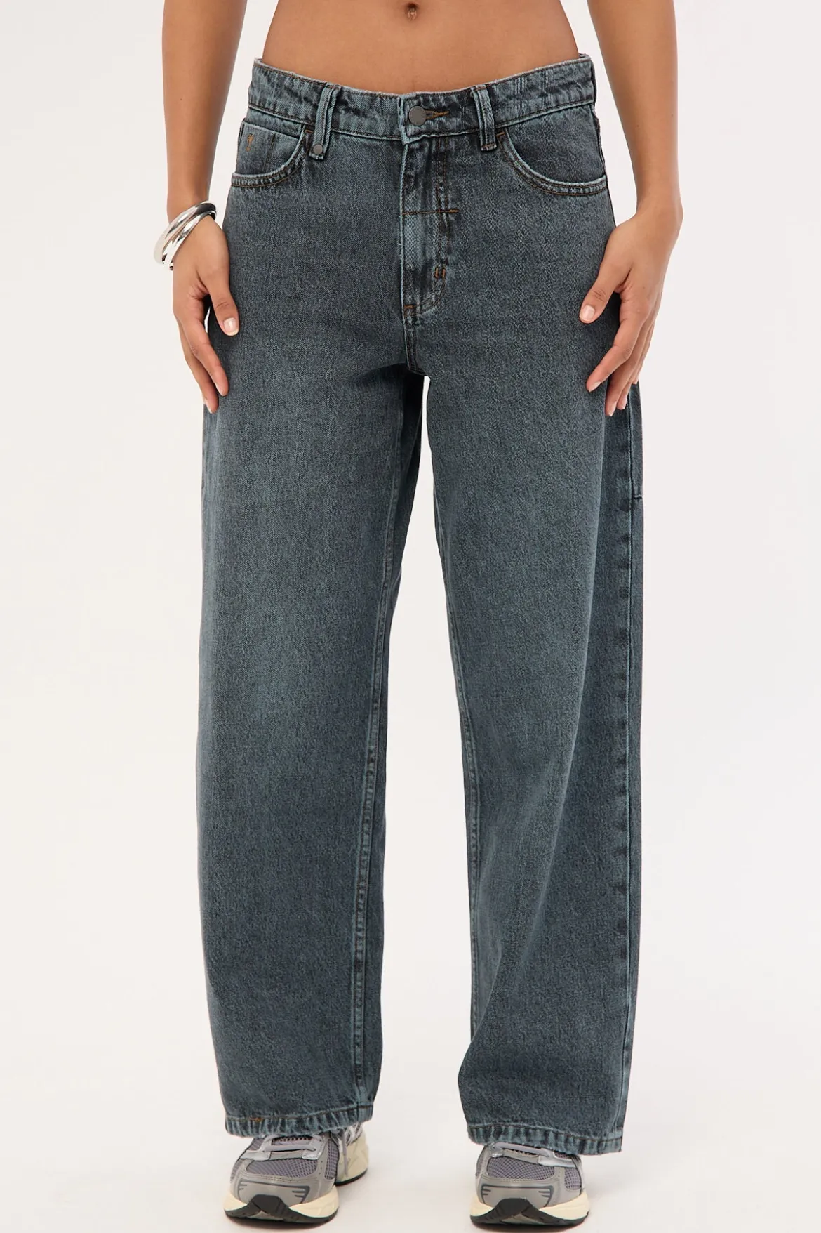 Billie Low Jean Metal Blue