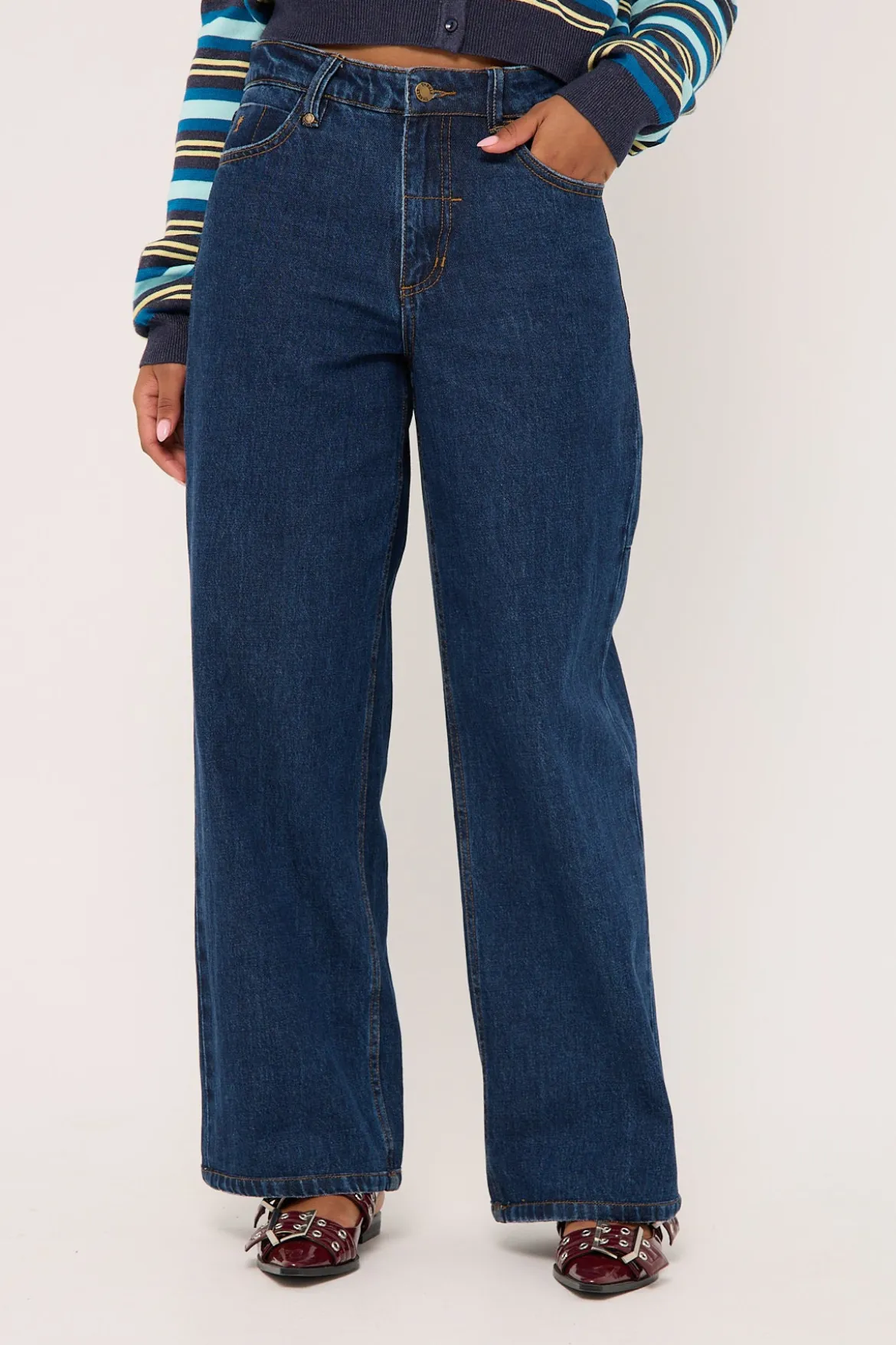Billie Low Jean Rinsed Ink