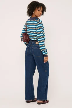 Billie Low Jean Rinsed Ink