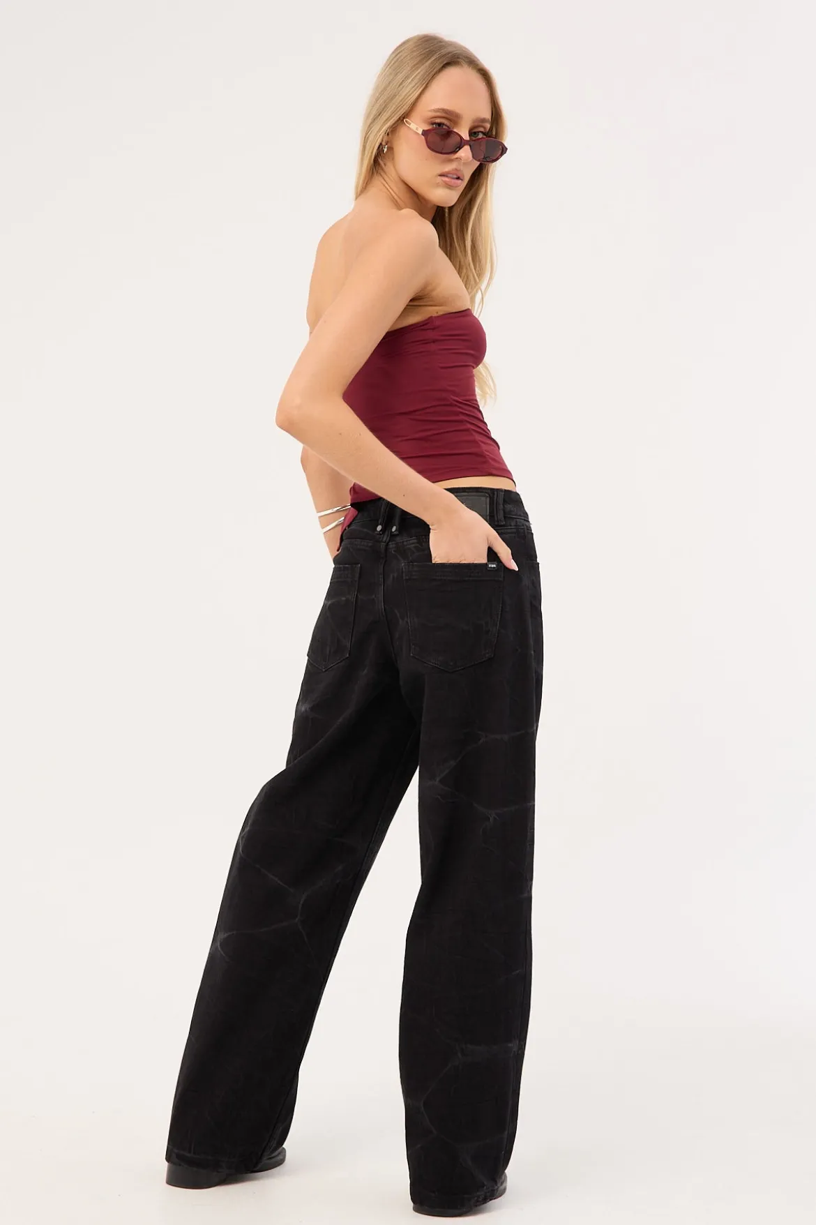 Billie Low Jean Vanish Black