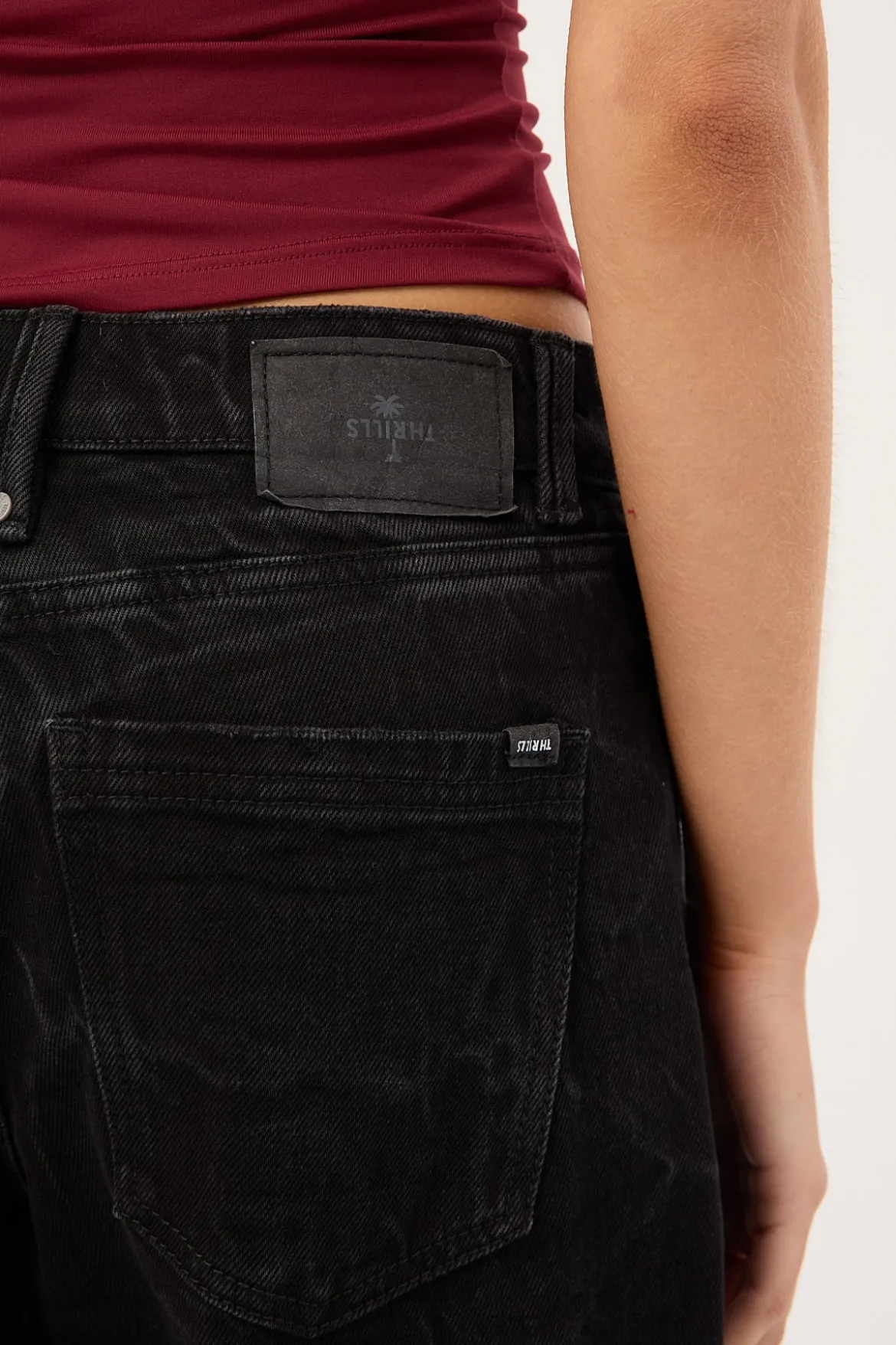Billie Low Jean Vanish Black