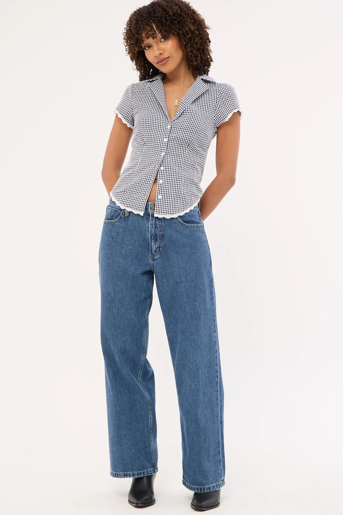 Billie Low Jean Vintage Rinse Blue