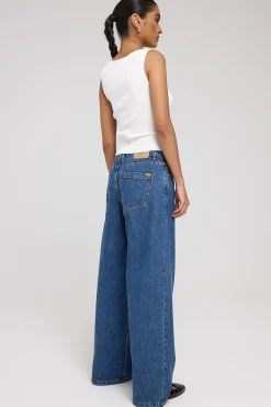 Billie Low Rise Baggy Jean Rinsed Blues